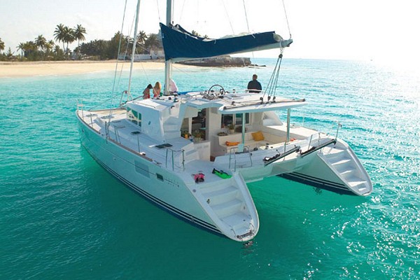 法国进口蓝高40尺双体帆船