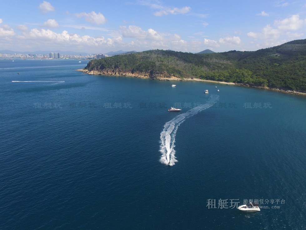 三亞旅游游艇租賃,三亞港至三亞角航線
