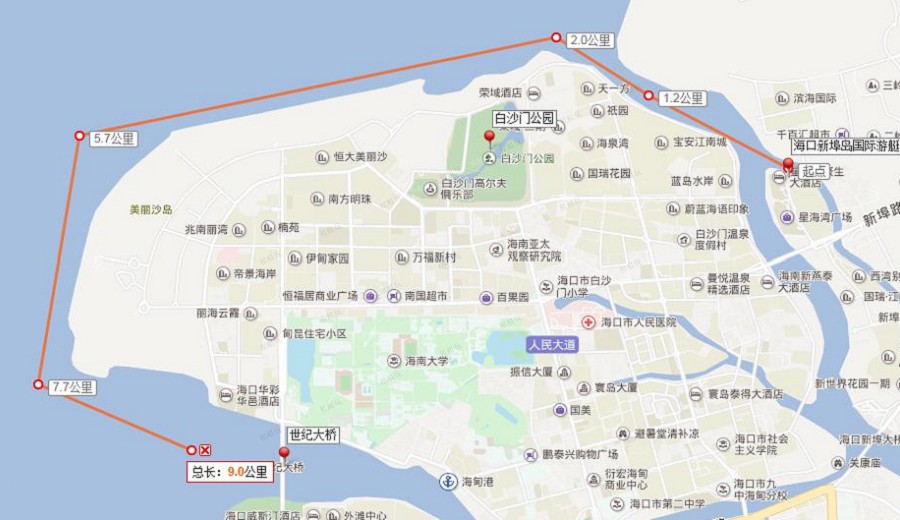 海口新埠島國際游艇會→世紀大橋001.jpg 海口新埠島國際游艇會→世紀大橋001.jpg
